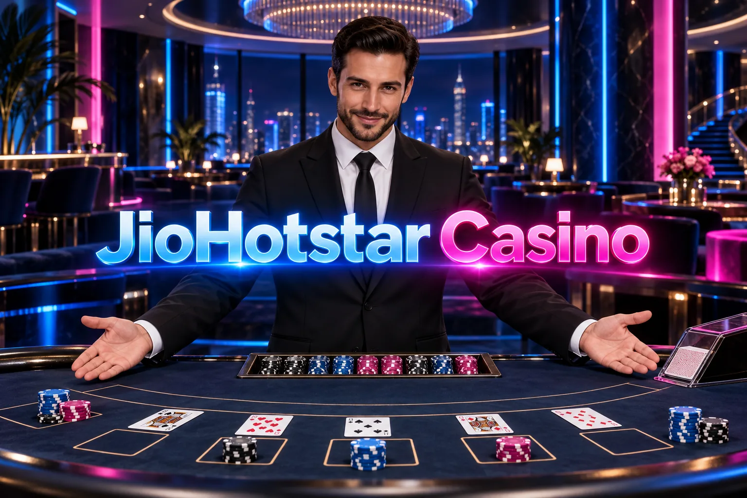Live Teen Patti table at JioHotstar Casino